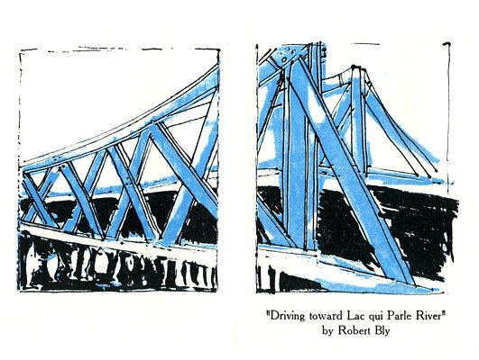 Driving toward Lac qui Parle River: Book Cover