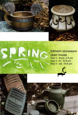 Spring Open House Card.